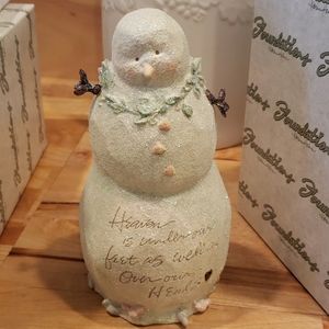 Adorable snowman brand new in the box